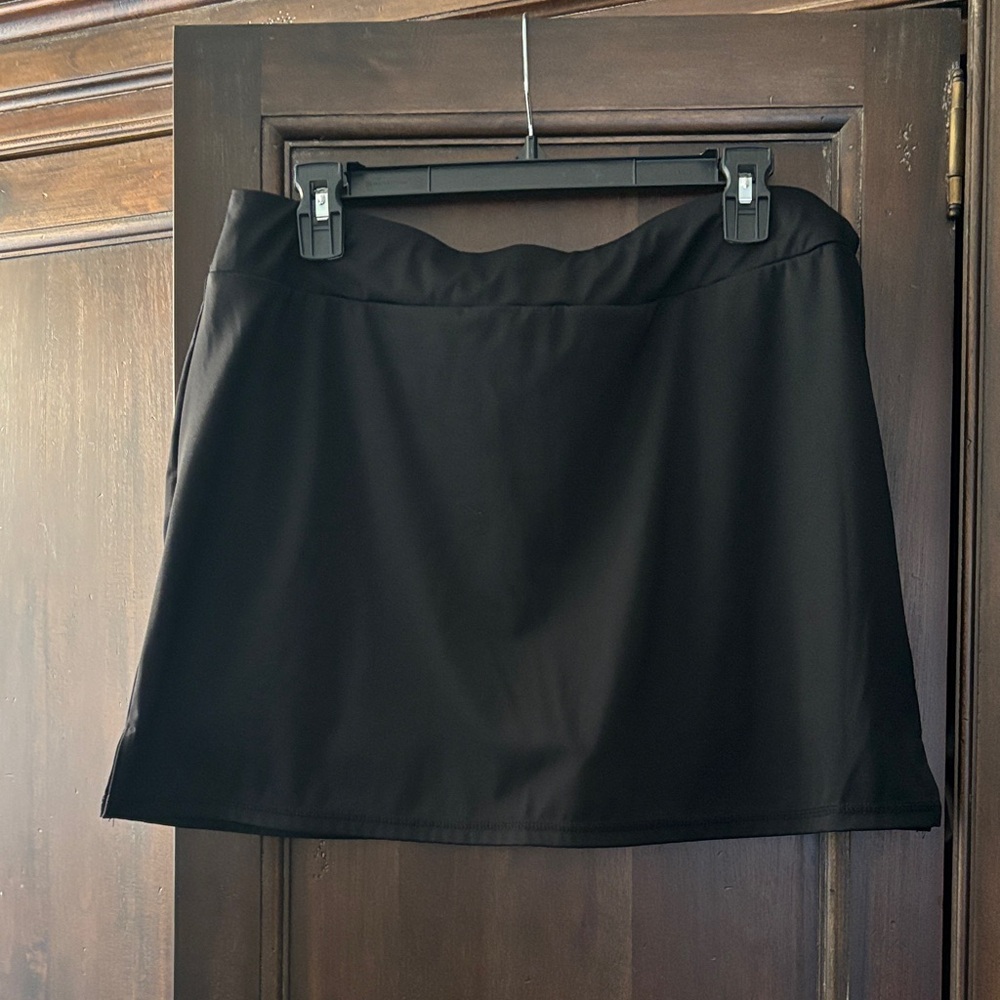 Lou Keith Black Women's Skort XL